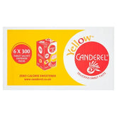 Canderel Yellow Tablet Sachets Dispencer Packs 153g  Adomoo